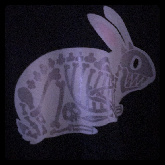 Bunny demon? Oh course! Black hoodie skeleton 🐰 - Picture 1 of 4